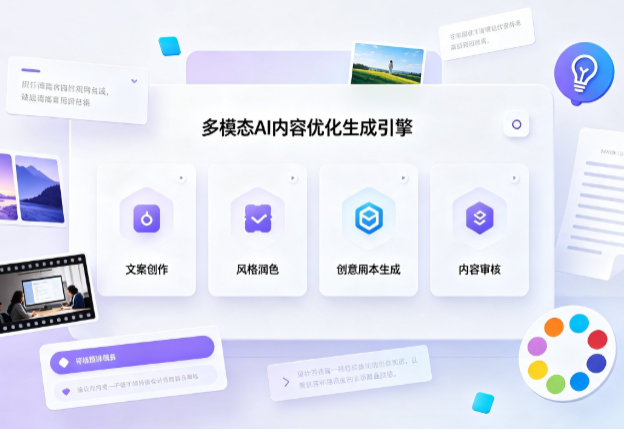墨竹工卡县AI智能内容优化创新 多模态生成技术丰富数字内容创作生态